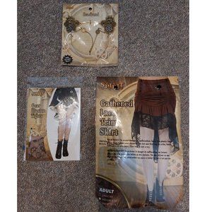 Women's Spirit Halloween Steampunk Accessory Kit! SMALL